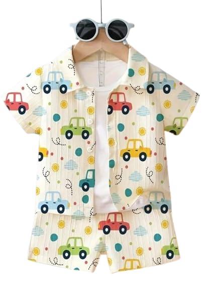 Fashionable baby Boys Co ord Dress Set | Stylish Kids Clothing for Party, Wedding & Casual Wear | Regular Fit | 2-Piece Outfit Set - Image 1