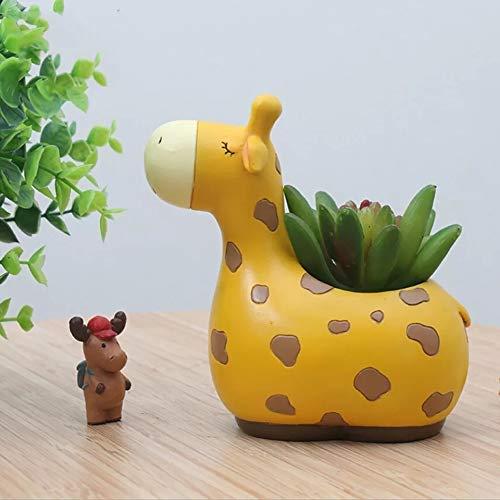 The Decorshed Giraffe Planter for Room Decor, Home Decor, Garden Decor, Gifts, Wild Life, Resin Planters, Planters - Image 1