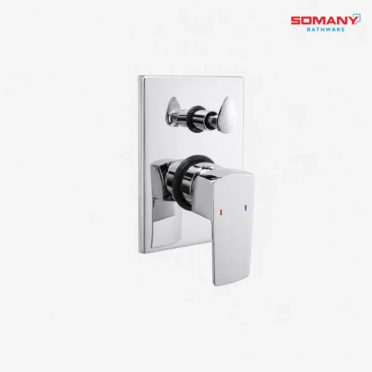 Somany Optimus Expansion Part for Regular Diverter | Premium Chrome Finish | Leak-Proof & Ergonomic | Accurate Water Diversion - Image 1