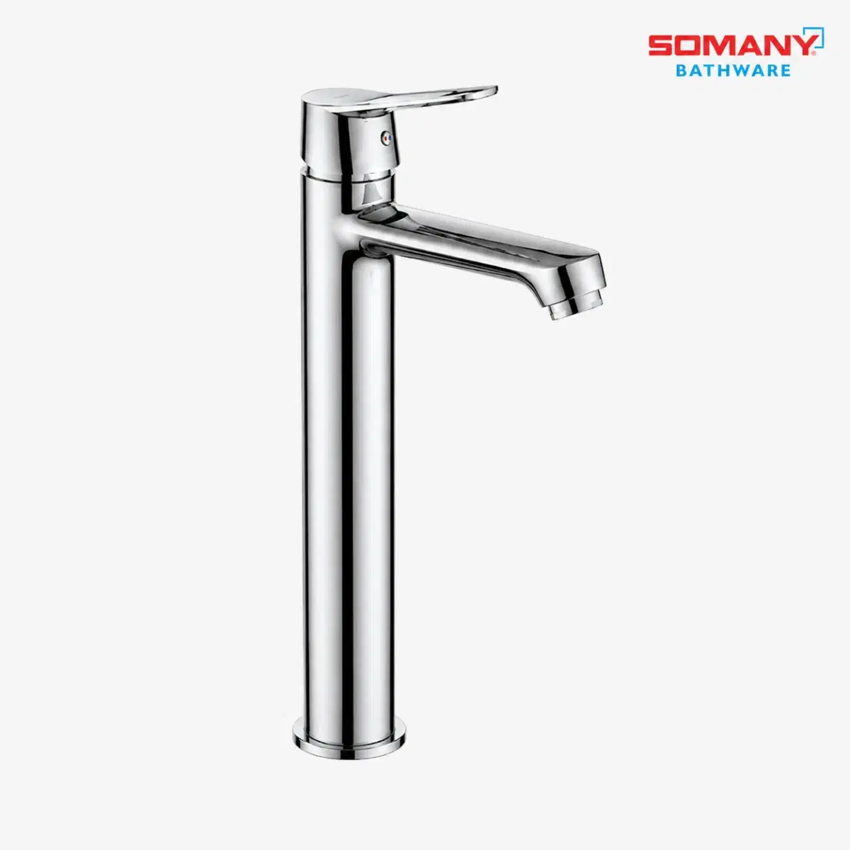 SOMANY DYNA Single Lever High Basin Mixer with Extended Body | Brass Body |272201590021 | Chrome Finish | Rust & Corrosion Resistant | Modern Bathroom Faucet - Image 1