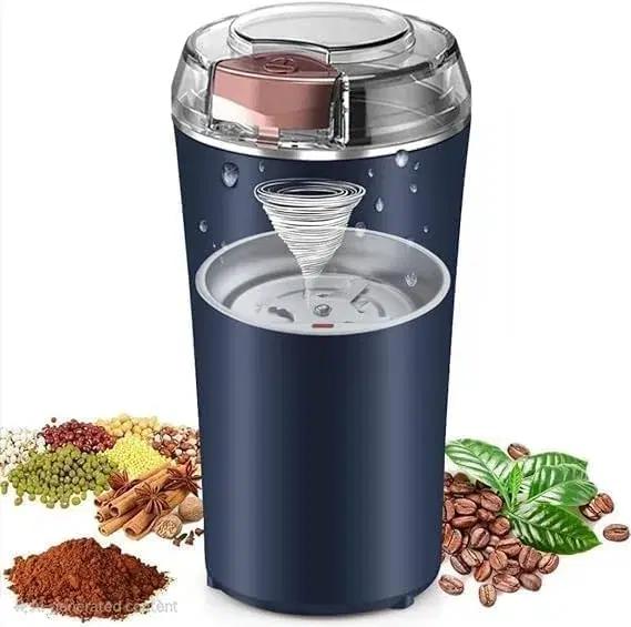 Mini Electric Grinder Mini Electric Grinder for Coffee Beans, Spices & Herbs